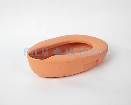 Bed Pan in Terracotta Plastic